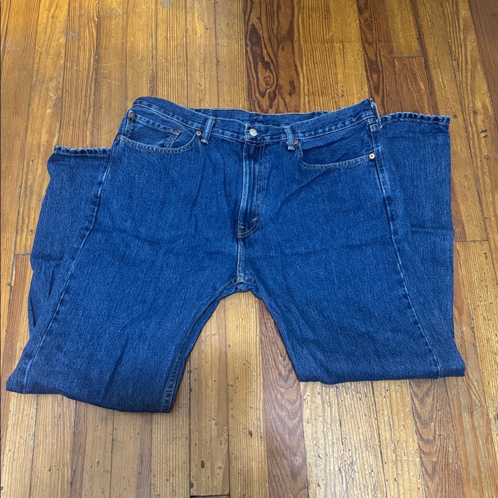 Levi Strauss Men's Bootcut Jeans - Dark Blue 
38 x 32